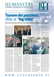 Tumore del pancreas: sfida al “big killer”