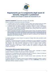 Regolamento esami - ProfAgri Salerno