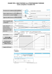 ESAME PER L`ABILITAZIONE ALLA PROFESSIONE FORENSE