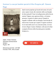 La casa per bambini speciali di Miss Peregrine