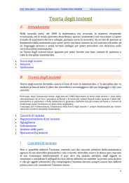 Teoria degli insiemi - RIPasso di MATematica