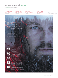 Intrattenimento diBordo I grandi successi del cinema