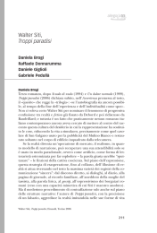Walter Siti, Troppi paradisi