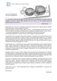 “… Lentamente muore chi non legge, chi non ascolta musica, chi