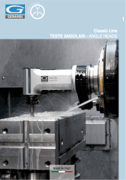 Classic Line TESTE ANGOLARI - ANGLE HEADS