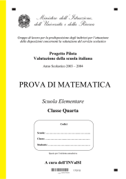 prova di matematica - Il Sito di Laura Properzi