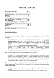 PDF Consumatori: domande frequenti