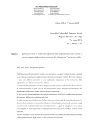 Parere pro veritate in ordine alla legittimità delle registrazioni audio
