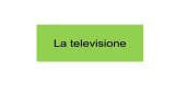 La televisione