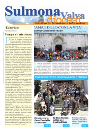 “AmA e dillo con lA vitA” - Diocesi di Sulmona
