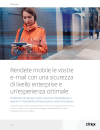 Rendete mobile le vostre e-mail con una sicurezza di livello