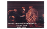 Pensieri e azioni del Risorgimento/2: l`unità d`Italia 1850