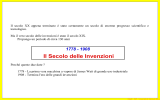 Il Secolo delle Invenzioni