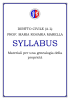 Syllabus Proprietà