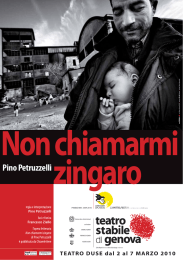 Non chiamarmi zingaro Pino Petruzzelli