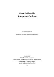 Linee Guida sullo Scompenso Cardiaco - e-drg