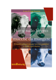 Ponte sullo Stretto e mucche da mungere - Contra