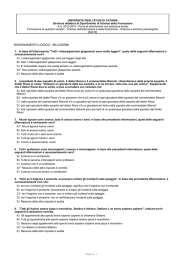 ragionamento logico - sillogismi - Università degli Studi di Catania