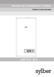 Istruzioni per l`installazione e l`utilizzo LADY 24 S - 28 S