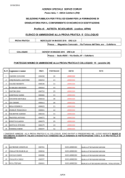 Profilo di AUTISTA SCUOLABUS (codice: AP04)