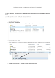 Installazione software e configurazione tasti veloci sulla Italianboard