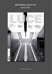 ANTEPRIMA LUCE N° 311 Marzo 2015