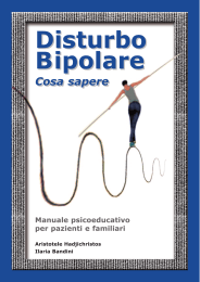 Disturbo Bipolare - Manuale psicoeducativo per