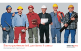 Siamo professionisti, portiamo il casco