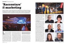 `Raccontare` il marketing