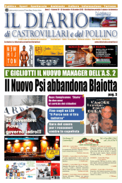 n° 39 - IL DIARIO di CASTROVILLARI e del POLLINO