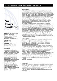 Ti racconter&ograve; tutte le storie che potr&ograve;