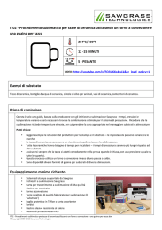 IT02 - Procedimento sublimatico per tazze di ceramica utilizzando