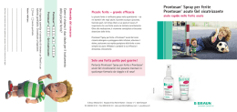 Prontosan® Spray per ferite Prontosan® acute Gel cicatrizzante