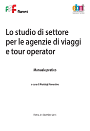 Lo studio di settore per le agenzie di viaggi e tour operator_Layout 1