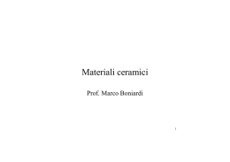 Materiali ceramici