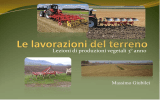 Le lavorazioni del terreno