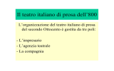 Il teatro del grande attore - Polo Universitario "Città di Prato"