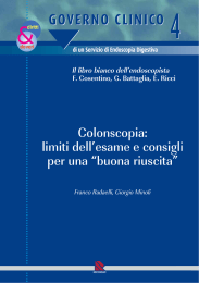 Colonscopia: limiti dell`esame e consigli per una "buona riuscita"