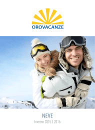 Orovacanze - Inverno 2015/16