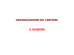 IL RUMORE - Ordine Architetti di Como