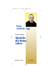 Apostolo del Divino Volere - Sito Ufficiale Sant`Annibale Di Francia