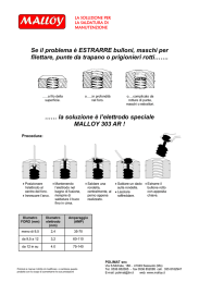 estrarre prigionieri o bulloni rotti