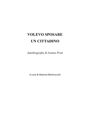 VOLEVO SPOSARE UN CITTADINO