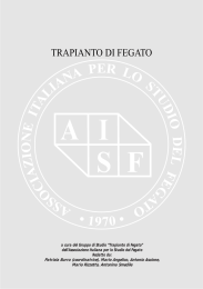 trapianto del fegato