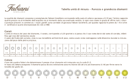 PDF Tabella diamanti - Fabiani Gioiellerie