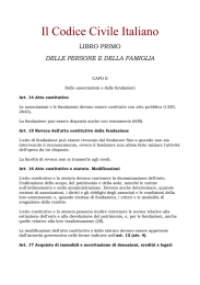 Il Codice Civile Italiano