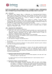 bando di concorso per l`assegnazione di contributi, messi a