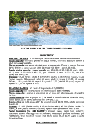 Piscine pubbliche del comprensorio Euganeo