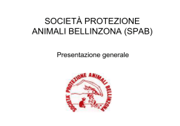 Presentazione settimana volontariato