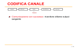 CODIFICA CANALE